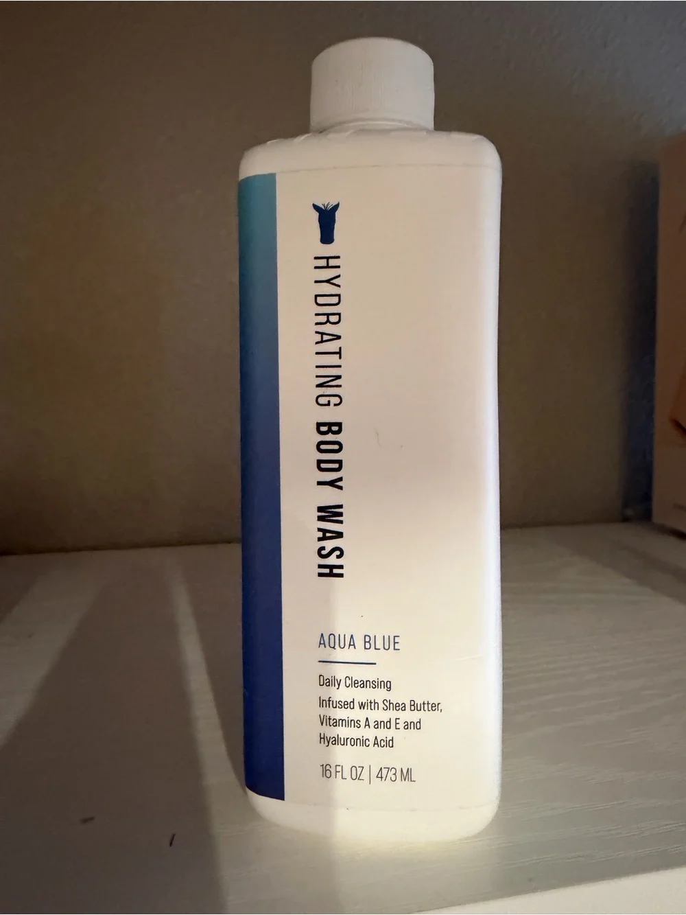 Pink Zebra Hydrating Body Wash - Aqua Blue